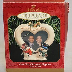 Hallmark Keepsake ornament - Our First Christmas Together - undated, NIB